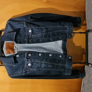 AG Adriano Goldschmied Dark Blue Denim Jacket
